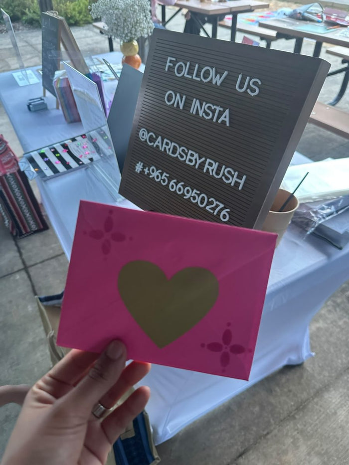Live Card Making Workshop