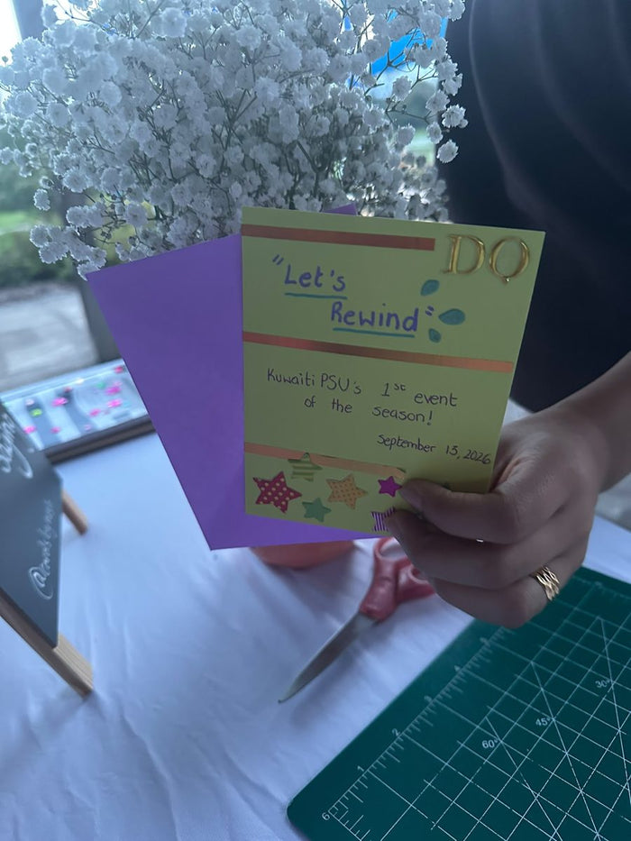 Live Card Making Workshop