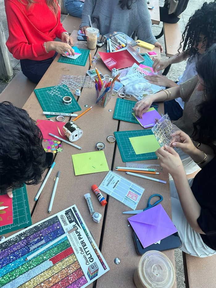 Live Card Making Workshop